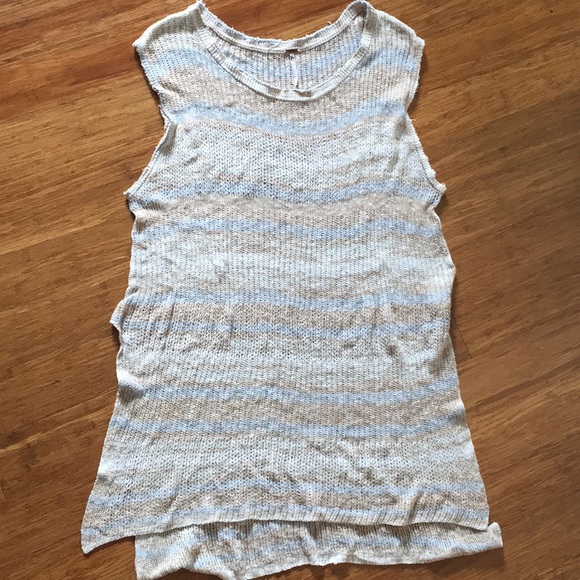 Free People Sweaters - Free People Oversized Sleeveless Sweater MED